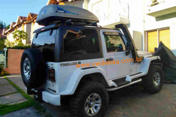Bagageiro Thule Pacific 100 330 Litros Aluguel de Bagageiro - VaideBag