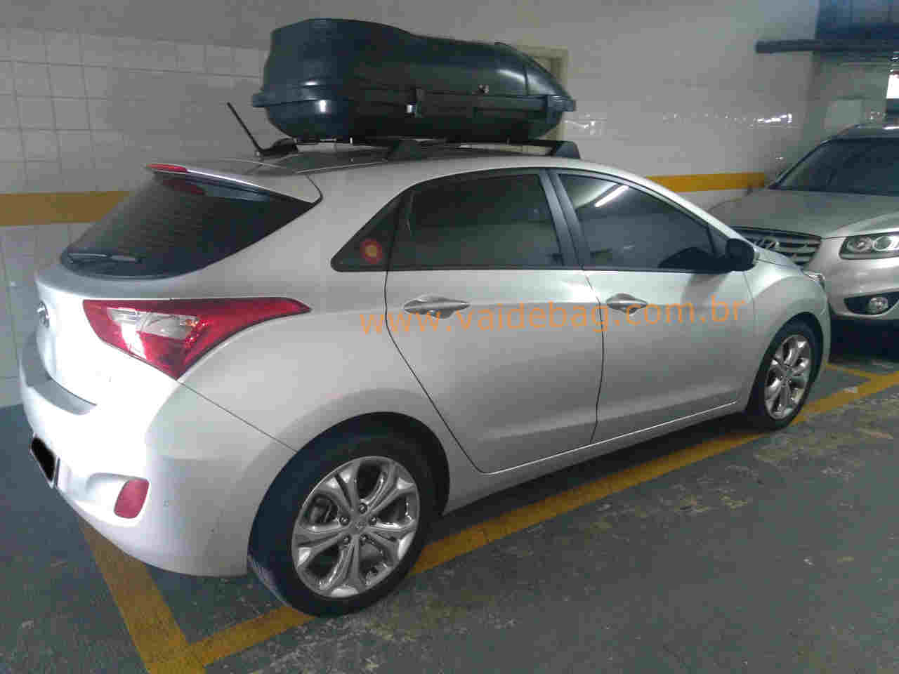 Bagageiro Rack Hyundai i30 Motobul 400 Litros