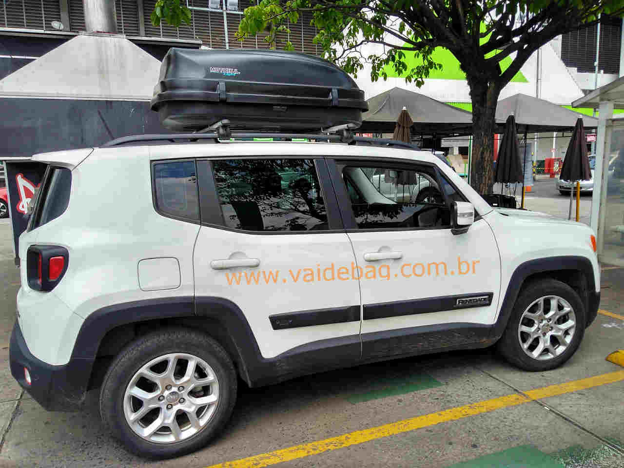 Bagageiro Rack Maleiro de teto Jeep Renegade Motobul 510 litros Light
