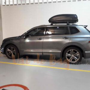 Bagageiro de teto para ampliar o espaço do Tiguan Allspace 7 lugares