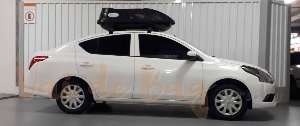 bagageiro nissan versa
