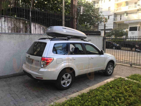 Bagageiro de teto Eqmax 420 litros Vaidebag Subaru Forester