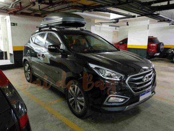 Bagageiro de Teto Thule Pacific 200 com capacidade de 460 litros