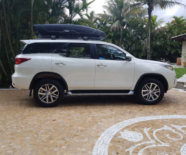 Aluguel Bagageiro de Teto para Hilux SW4 Vaidebag