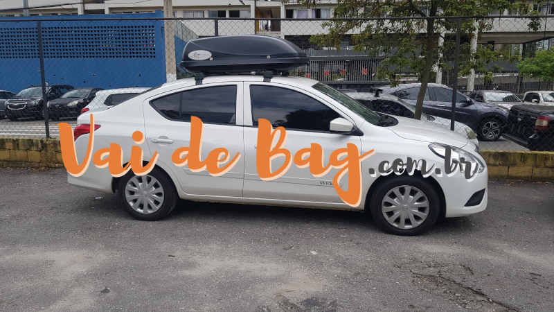 Bagageiro de teto JetBag para Nissan Versa Vaidebag