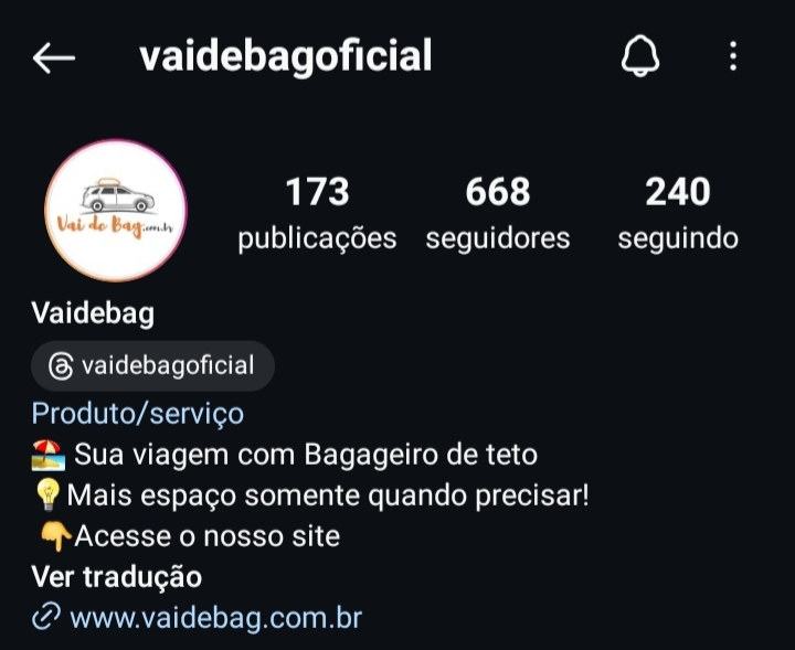 Vaidebagoficial Instagram