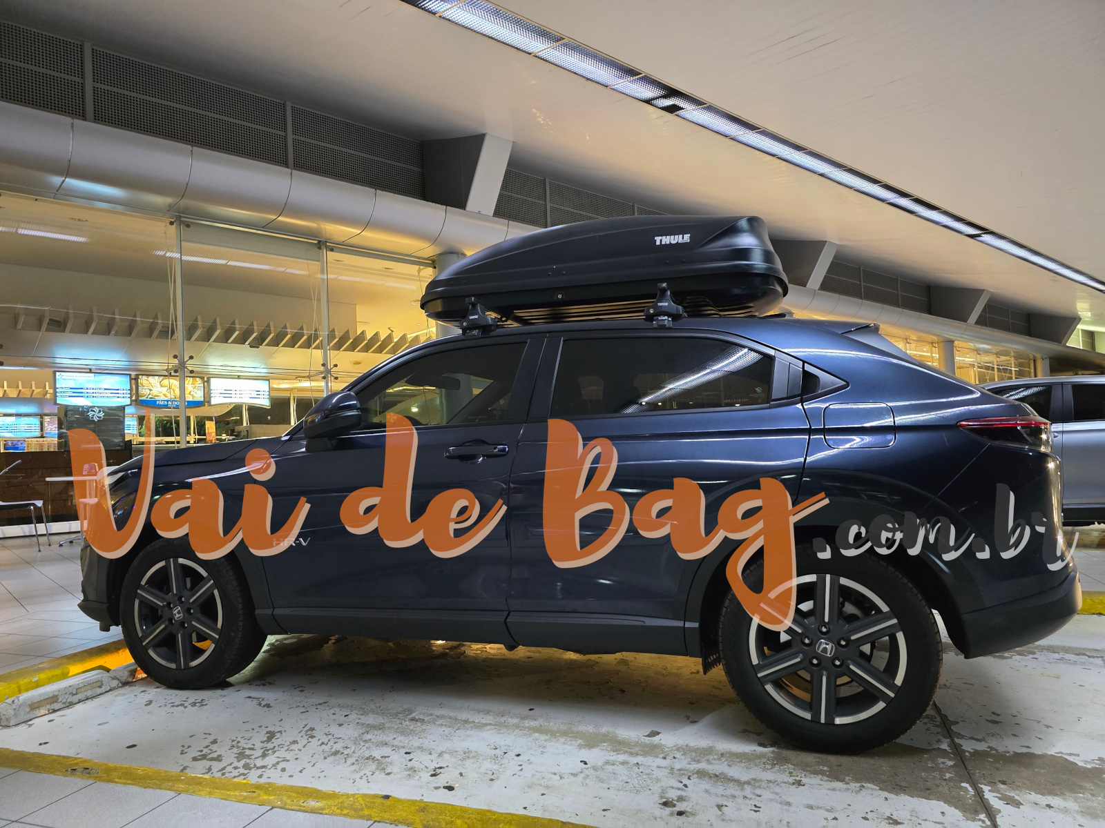 Bagageiro de teto hrv honda