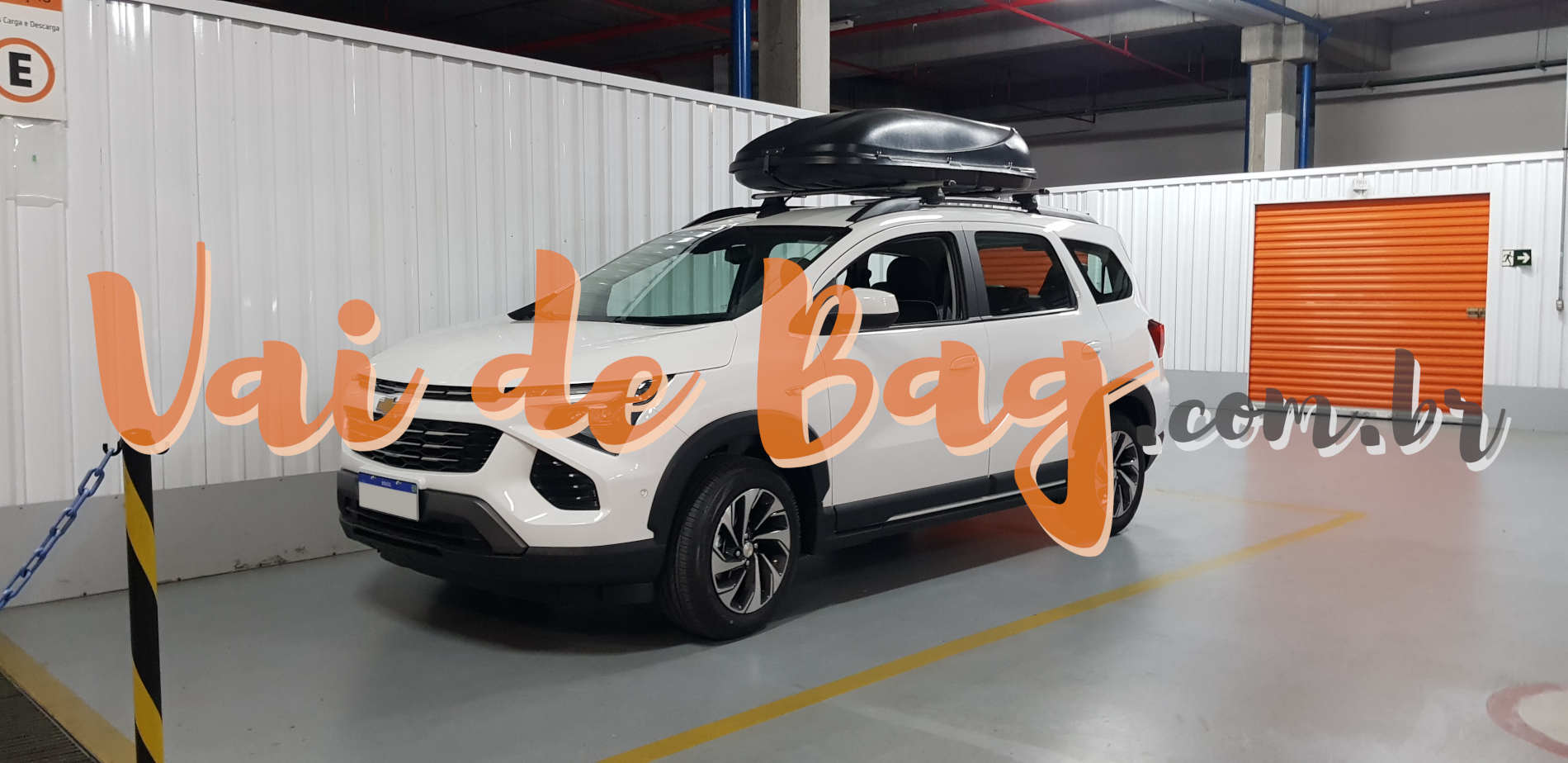 Aluguel Bagageiro de teto Movida Spin 7 lugares