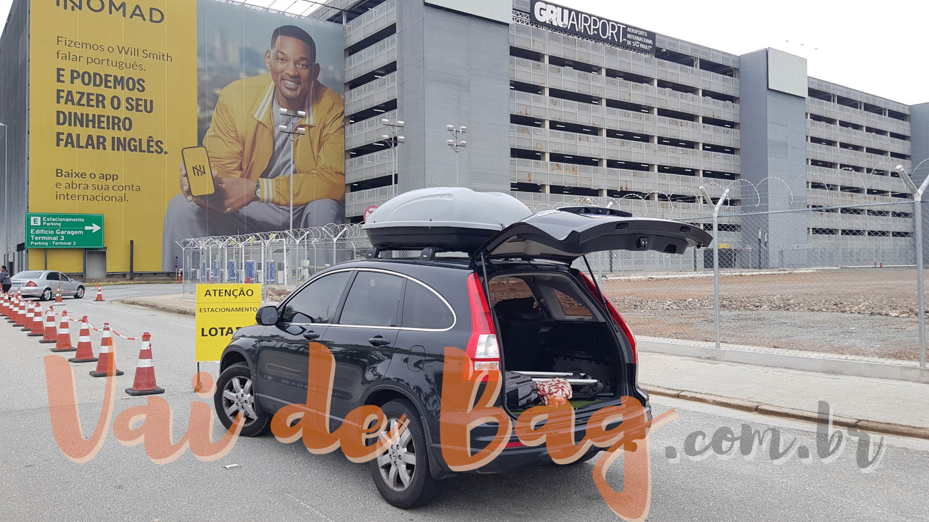 Bagageiro de teto Guarulhos Gru